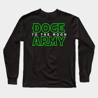 Doge Army Doge Wars Long Sleeve T-Shirt